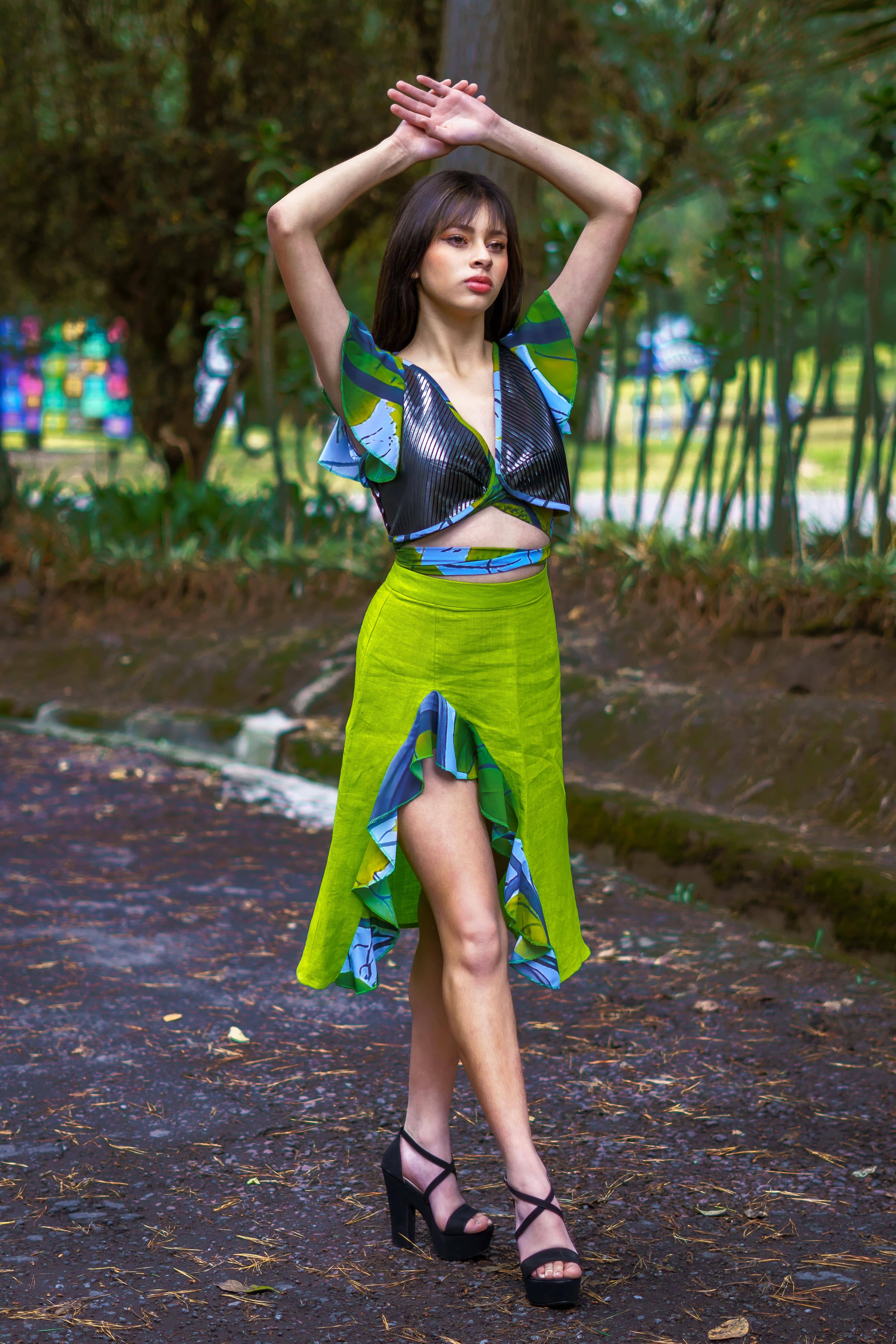 Conjunto diseñado por Angelica Herrera Quito